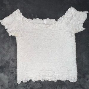 Active USA Cropped Off The Sholder Shirt!